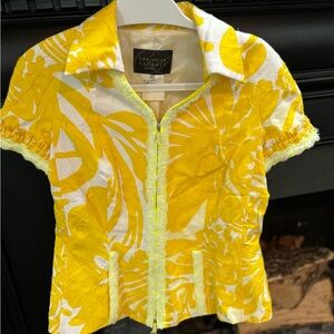 Vintage Christian LaCourse size 40 short sleeve jacket, blazer